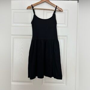 Vintage Gap Black Midi Dress